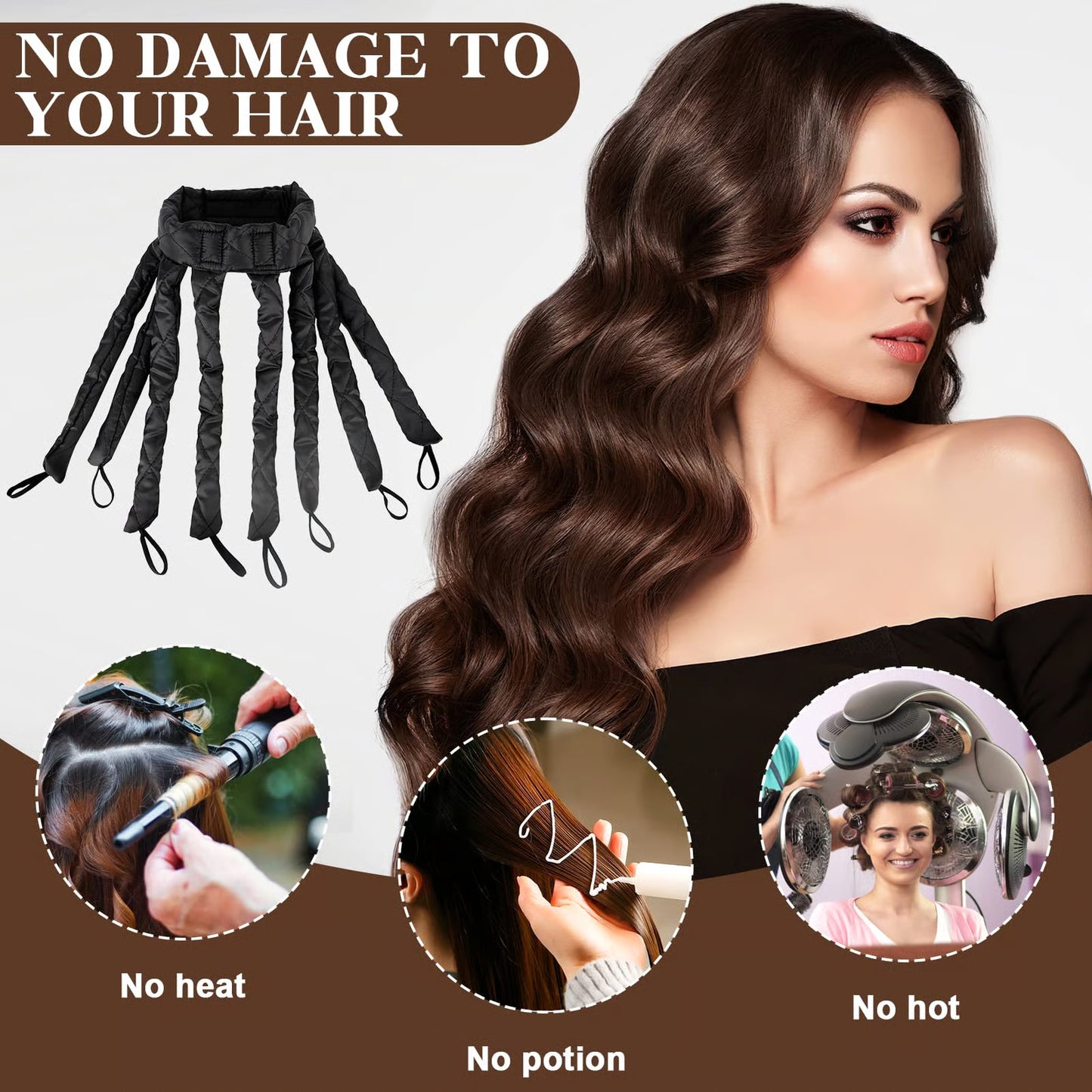 Heatless Curling Octopus