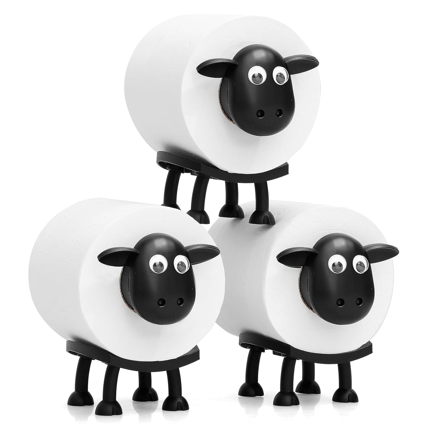 Fluffy the Bathroom Sheep – Toilet Roll Organizer