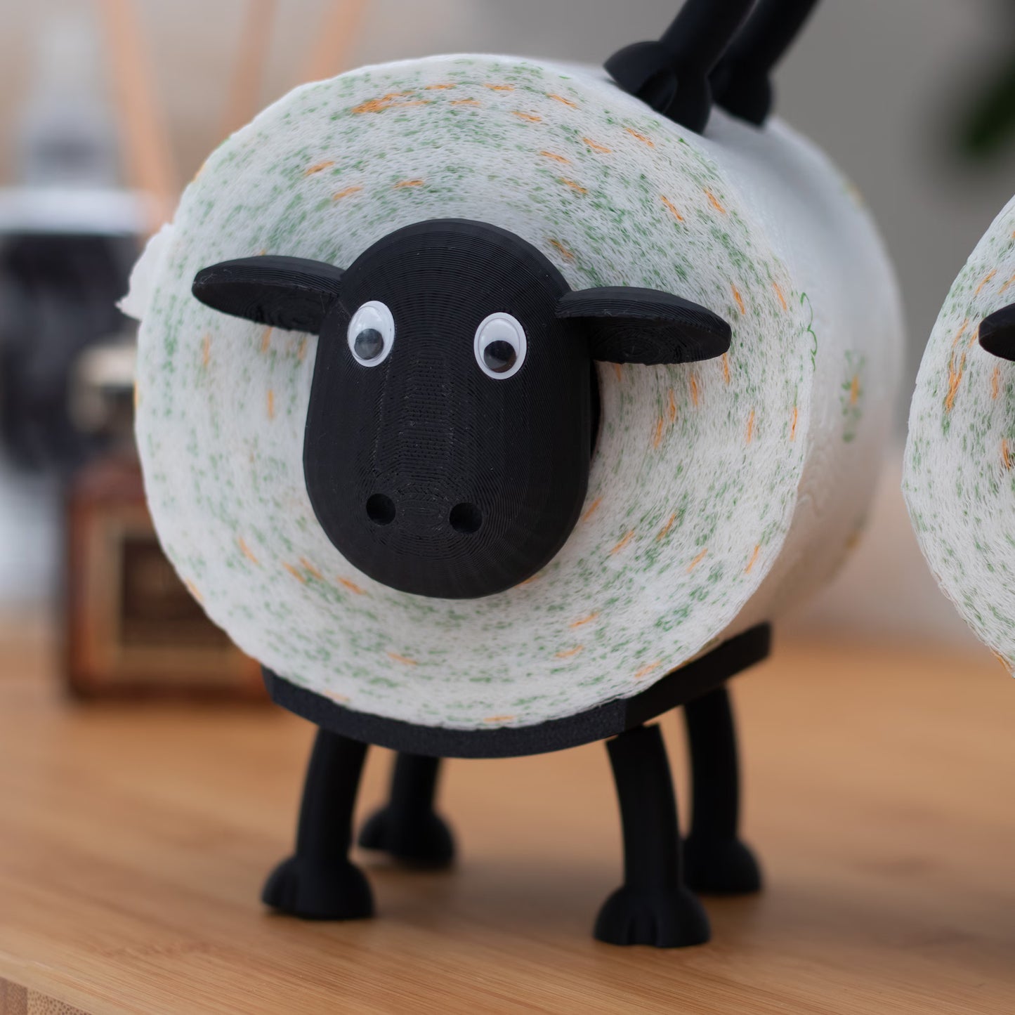 Fluffy the Bathroom Sheep – Toilet Roll Organizer